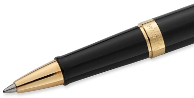 Ручка роллер Waterman Hemisphere (CWS0920650) Mars Black GT F черн. черн. подар.кор.