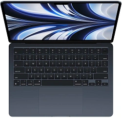 Ноутбук Apple MacBook Air A2681 M2 8 core 16Gb SSD256Gb/8 core GPU 13.6" IPS (2560x1664) macOS midnight WiFi BT Cam (MC7X4PA/A)