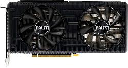 Видеокарта Palit PCI-E 4.0 PA-RTX3060 DUAL OC 12G NVIDIA GeForce RTX 3060 12Gb 192bit GDDR6 1320/15000 HDMIx1 DPx3 HDCP Ret