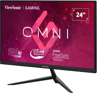 Монитор ViewSonic 24" VX2428 черный IPS LED 16:9 HDMI M/M матовая 250cd 178гр/178гр 1920x1080 180Hz FreeSync Premium DP FHD 3.1кг