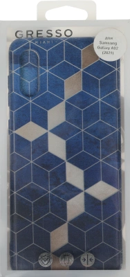Чехол (клип-кейс) Gresso для Samsung Galaxy A02 Meridian синий (GR17AAAE8920)