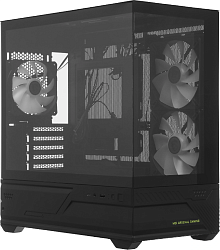 Корпус MSI MAG Pano M110R черный без БП mATX 6x120mm 2x140mm 2xUSB3.0 audio AirDuct bott PSU