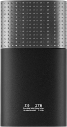 Накопитель SSD Netac USB-C 2TB NT01Z9-002T-32BK Z9 черный