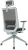 Кресло руководителя Бюрократ MC-G611NL-H черный Elastic-102 с подголов. крестов.4-луч. пластик пластик серый