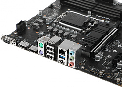 Материнская плата MSI PRO B760M-P Soc-1700 Intel B760 4xDDR5 mATX AC`97 8ch(7.1) GbLAN+VGA+HDMI+DP
