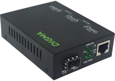 Медиаконвертер Digma DMC-1G-SFPL