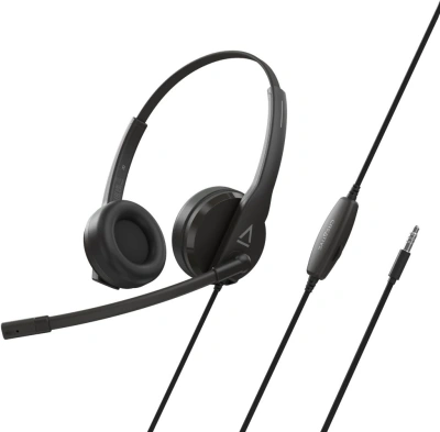 Наушники с микрофоном Creative HS-230 черный 2м накладные оголовье (51EF1110AA000)