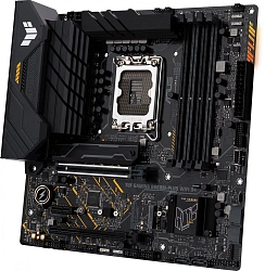 Материнская плата Asus TUF GAMING B660M-PLUS WIFI D4 Soc-1700 Intel B660 4xDDR4 mATX AC`97 8ch(7.1) 2.5Gg RAID+HDMI+DP