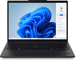Ноутбук Lenovo ThinkPad T14 G5 Core Ultra 7 155U 32Gb SSD1Tb Intel Graphics 14" IPS WUXGA (1920x1200) Windows 11 Pro 64 black WiFi BT Cam (21MMSKUY00)