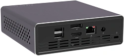 Неттоп Digma Pro Minimax U1 i3 1215U (1.2) 16Gb SSD512Gb UHDG Windows 11 Pro GbitEth WiFi BT 60W темно-серый/черный (DPP3-ADXW03)
