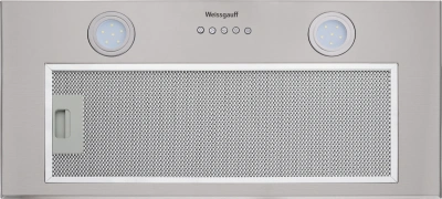 Вытяжка встраиваемая Weissgauff Dubhe 60 PB IX нержавеющая сталь управление: кнопочное (1 мотор)