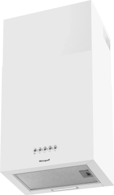 Вытяжка каминная Weissgauff Box 40 PB белый управление: кнопочное (1 мотор)