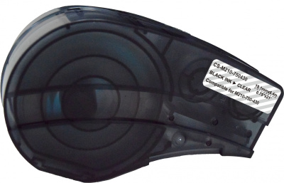 Картридж ленточный Cactus CS-M210-750430 M210-750-430 черный на прозрачном 19.1x6.4 для Brady M210/M211/M210-LAB