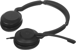 Наушники с микрофоном Jabra Evolve2 30 SE черный 1.5м накладные USB оголовье (23189-999-779)