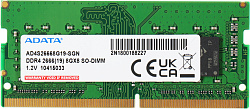 Память DDR4 8Gb 2666MHz A-Data AD4S26668G19-SGN RTL PC4-21300 CL19 SO-DIMM 260-pin 1.2В dual rank Ret