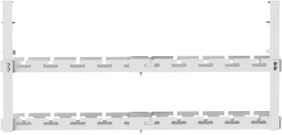 Кабель-канал Cactus CS-CM-700-2WT для столов 72.8x13.5x34.2см белый