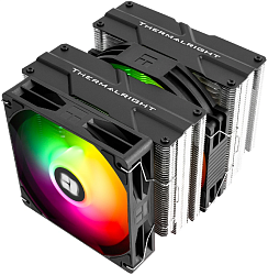 Устройство охлаждения(кулер) Thermalright Peerless Assassin 140 SE ARGB Soc-AM5/AM4/1200/1700/1851 черный 4-pin 19-25.6dB Al+Cu 1000gr Ret (PA140-SE-ARGB)