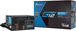 Блок питания Seasonic ATX 650W G12 GC-650 80+ gold 24pin 120mm fan 3xSATA RTL