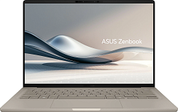 Ноутбук Asus Zenbook 14 UX3407NA-QD100W Snapdragon X2 Elite 32Gb SSD1Tb Qualcomm Adreno 14" OLED WUXGA (1920x1200) Windows 11 Home beige WiFi BT Cam Bag (90NB1711-M007R0)