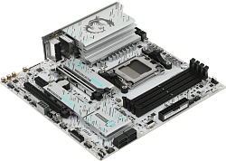 Материнская плата MSI B850M GAMING PLUS WIFI SocketAM5 AMD B850 4xDDR5 mATX AC`97 8ch(7.1) 5Gigabit RAID+HDMI+DP