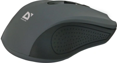 Мышь Defender Accura MM-935 серый оптическая 1600dpi беспров. USB для ноутбука 3but (52936)