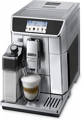 Кофемашина Delonghi PrimaDonna Elite Experience ECAM650.85 MS 1450Вт серебристый/черный
