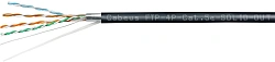 Кабель информационный Cabeus FTP-4P-Cat.5e-SOLID-OUT-LSZH-UV FTP-4P-CAT.5E-SOLID-OUT-LSZH-U кат.5E F/UTP LSZH универсальный 305м черный
