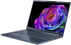 Ноутбук Acer Swift Go 14 AI SFG14-75-77RL Core Ultra 7 256V 16Gb SSD1Tb Intel Arc 14" OLED WUXGA (1920x1200) без ОС blue WiFi BT Cam (NX.JNBCD.008)
