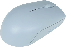 Мышь Lenovo 300 Wireless Compact светло-голубой оптическая 1000dpi беспров. USB 2but (GY51L15679)
