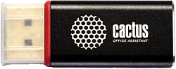 Переходник аудио-видео Cactus CS-DP-HDMI-ADR DisplayPort (m)/HDMI (f) позолоч.конт. черный