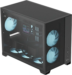 Корпус Formula Air Mesh G6 Plus AR черный без БП mATX 9x120mm 1xUSB3.0 audio