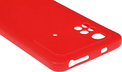 Чехол (клип-кейс) DF для Poco M4 Pro (4G) poCase-03 красный (POCASE-03 (RED))