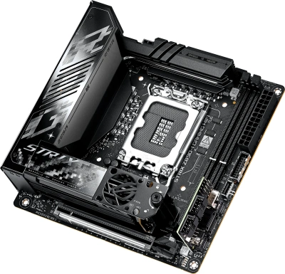 Материнская плата Asus ROG STRIX Z890-I GAMING WIFI Soc-1851 Intel Z890 2xDDR5 mini-ITX AC`97 8ch(7.1) 2.5Gg RAID+HDMI