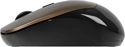 Мышь Defender Wave MM-995 бронзовый оптическая 1600dpi silent беспров. USB для ноутбука 3but (52992)
