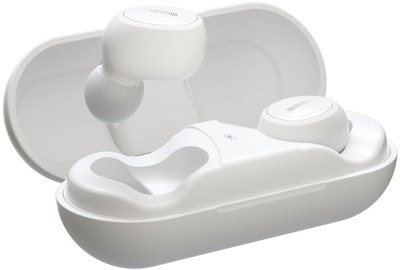 Гарнитура внутриканальные Interstep SBH-640 белый беспроводные bluetooth в ушной раковине (65908)