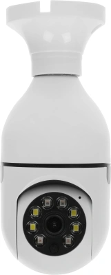 Камера видеонаблюдения IP Tantos iЛампа Wi-Fi 3.6-3.6мм корп.:белый (00-00305937)