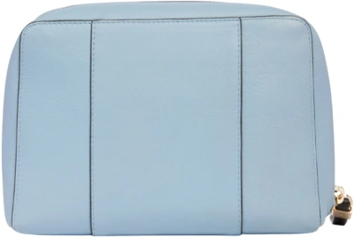 Косметичка Piquadro Circle BY6543W92/AZBE2 голубой/бежевый натур.кожа