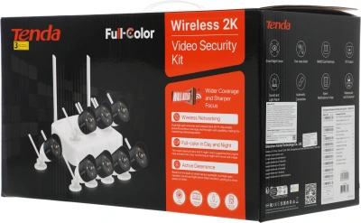 Комплект видеонаблюдения Tenda K8W-3TC