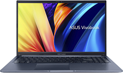 Ноутбук Asus VivoBook 15 OLED X1505VA Core i5 13420H 16Gb SSD512Gb Intel Iris Xe graphics 15.6" OLED FHD (1920x1080) без ОС black WiFi BT Cam (90NB10P1-M011Y0)