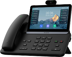 Телефон IP Yealink SIP-T88V Pro черный