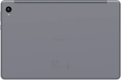 Планшет Digma Pro HIT 106 T606 (1.6) 8C RAM6Gb ROM128Gb 10.1" IPS 1920x1200 4G 2Sim Android 13 серый 13Mpix 5Mpix BT WiFi microSD 1Tb 6000mAh