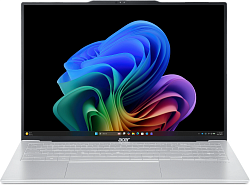 Ноутбук Acer Swift Air 16 SFA16-61M-R0MH Ryzen AI 5 330 16Gb SSD512Gb AMD Radeon 16" OLED WUXGA (1920x1200) без ОС silver WiFi BT Cam (NX.DJACD.001)