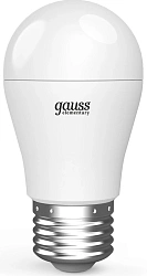 Лампа светодиодная Gauss Basic 10502232 13Вт цок.:E27 шар 220B св.свеч.бел.нейт. (упак.:1шт)