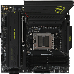 Материнская плата MSI MAG B850M MORTAR WIFI Socket AM5 AMD B850 4xDDR5 mATX AC`97 8ch(7.1) 5Gigabit RAID+HDMI