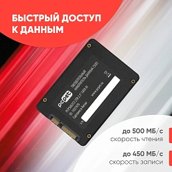 Накопитель SSD PC Pet SATA-III 2TB PCPS002T2 2.5" OEM