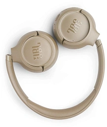 Гарнитура накладные JBL Tune 530BT бежевый беспроводные bluetooth (JBLT530BTBEGEU)
