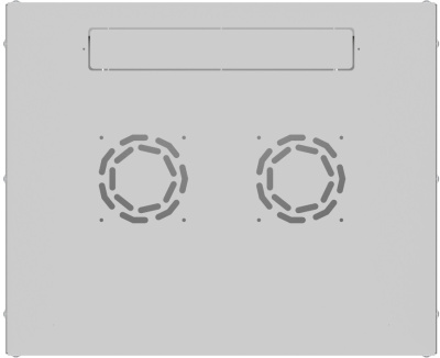 Шкаф коммутационный NTSS Lime (NTSS-WL6U5560GS) настенный 6U 550x600мм пер.дв.стекл несъемн.бок.пан. 30кг серый 520мм 12кг 110град. 370мм IP20 сталь