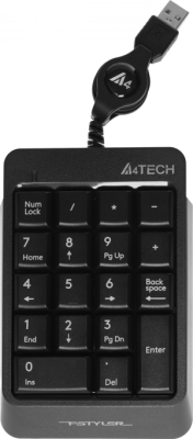 Числовой блок A4Tech Fstyler FK13 серый USB slim для ноутбука (FK13 USB ( GREY))