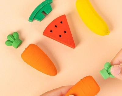 Набор ластиков Deli VP415 ассорти картон.кор. (3шт)