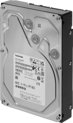 Жесткий диск Toshiba SATA-III 6TB MG10ADA600E Server Enterprise Capacity 512E (7200rpm) 512Mb 3.5"
